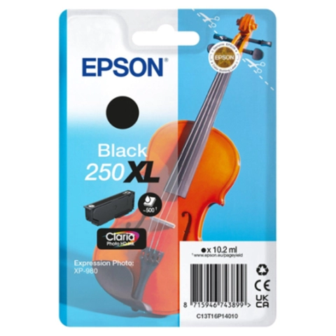 Oryginalny Tusz Black EPSON 250XL T16P1, C13T16P14010